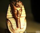 Μάσκα του Φαραώ Tutankhamen με την Nemes, διάσημη κόμμωση